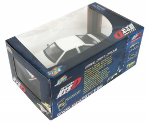 Dos du Packaging de la Toyota Trueno AE 86 - ech 1/18 (Initial D)