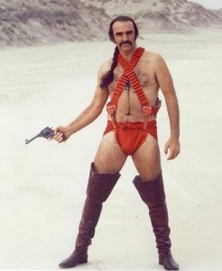 Sean Connery en slip rouge dans Zardoz