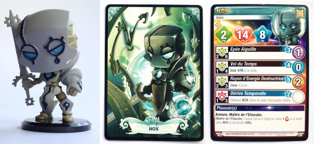 Nox est fournie avec sa carte de caractéristiques et un code d'activation pour le jeu en ligne