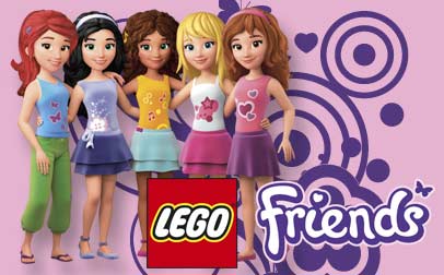 Listing de la gamme Lego Friends