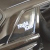 Logo Night Kids sur la vitre arrière de la GTR