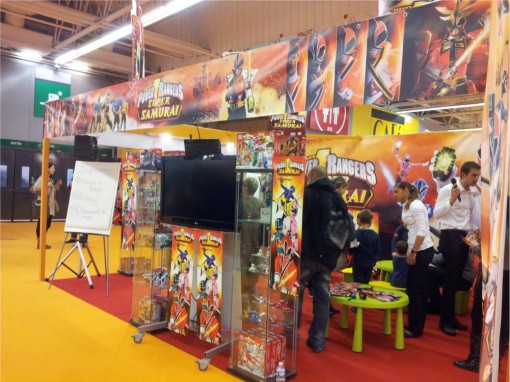 Stand Power Rangers sur Kid Expo