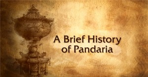 Exemple de menu du making of Mists of Pandaria (World of Warcraft)