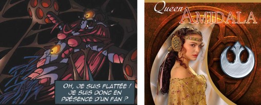 Amylada en référence à la princesse Padmé Amidala