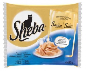 Sheba est une marque de nourriture pour chat