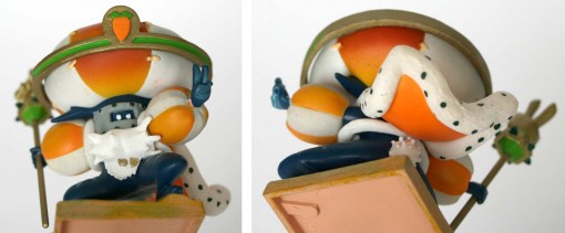 La figurine du Wa Wabbit est très détaillée