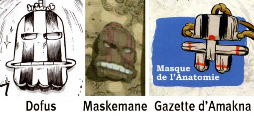 Masque de la Régénération aussi appelé Masque de l'Anatomie (Maskemane) 