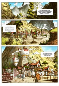 Page 1 du Comics Maskemane N°8 (Wakfu)