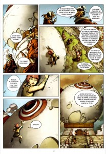 Page 3 du Comics Maskemane N°8 (Wakfu)