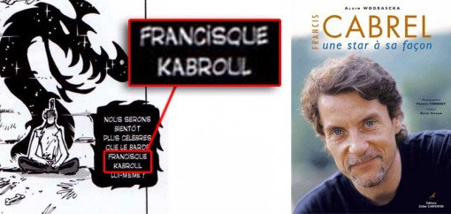 le Barde Francisque Kabroul en allusion au chanteur Francis Cabrel