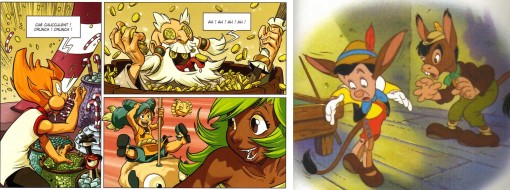 Ce tome de Wakfu est probablement un clin d’œil à Pinocchio