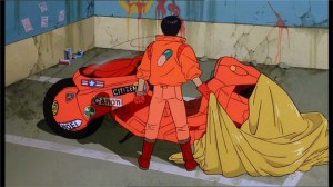 Kaneda prend sa moto pour confronter Tetsuo