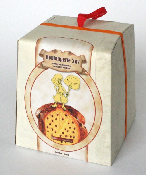 Panettone au chocolat de la Boulangerie Xav