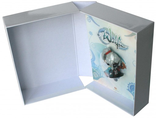 ouverture du Packaging de la Box DVD Wakfu saison 2 avec la figurine de Goultard Krosmaster