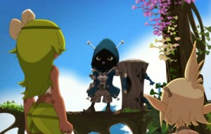 Maître Joris aide Amalia et Evangelyne à trouver le Roi (Wakfu)