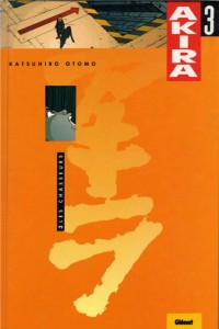 Couverture du tome 3 d'Akira, version couleur