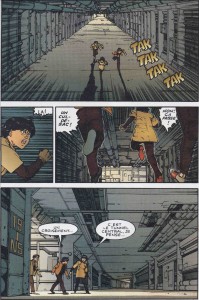 Page 1 du tome 4 d'Akira (version couleur)