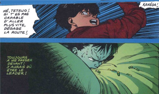 Tetsuo n'arrive pas à oublier Kaneda et est jaloux