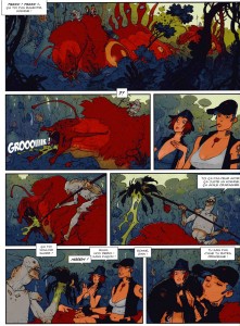 Page 2 de la BD Piege sur Zarkass Tome 1 : une chenille pour deux