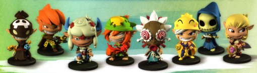 Krosmaster, les 8 figurines