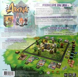 Dos du Packaging Krosmaster Arena