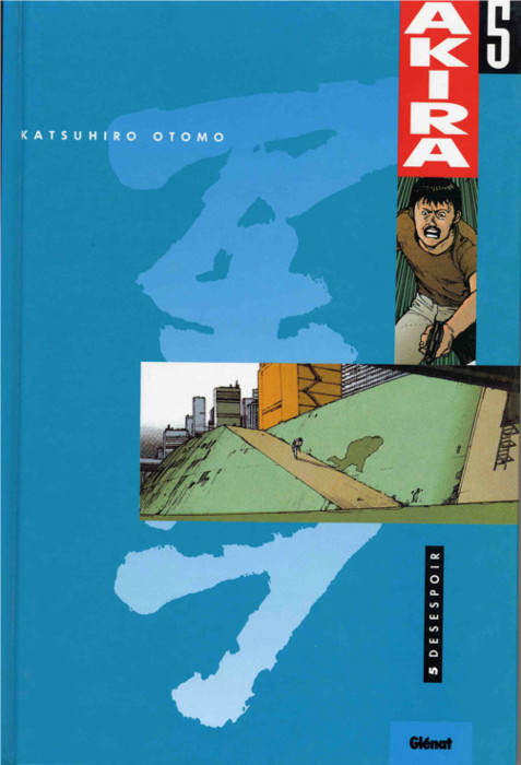 Couverture du tome 5 d'Akira (version couleur)