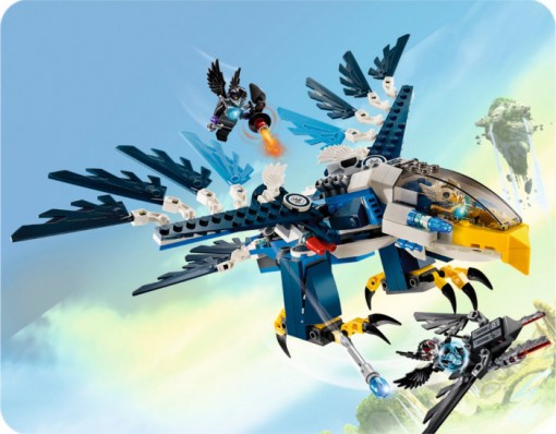 Lego - Legends of Chima Set #70 003 : L'intercepteur Aigle d'Eris