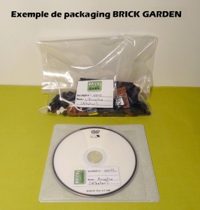 Arcadia démonté livret en sachet (Brick Garden)