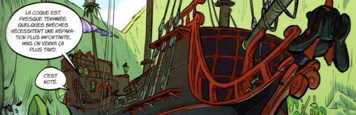 Le bateau d'Elaine et Encre Noire (Wakfu)