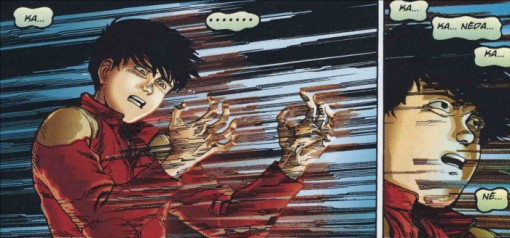 Au moment de disparaître, Kaneda entend Kay ce qui le fera revenir