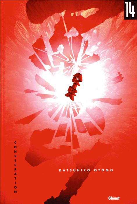 Couverture du tome 14 d'Akira (version couleur)