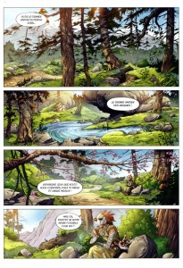 Page 1 du Comics Maskemane N°10