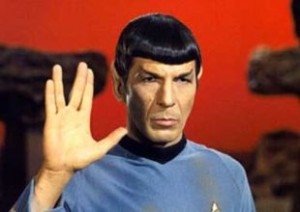 Salut Vulcain de Spock