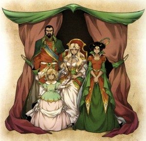 Famille Royal d'Orchidia (Invidia et Adeyrid)