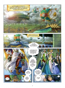 Page 1 du Tome 2 des Légendaires Origines