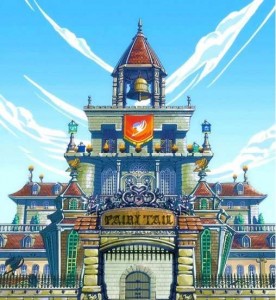 Fairy tail - Hall de Guilde