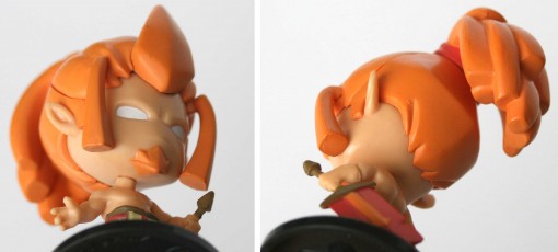 Vu contre plongée de la figurine de Goultard Krosmaster (Wakfu - Dofus)