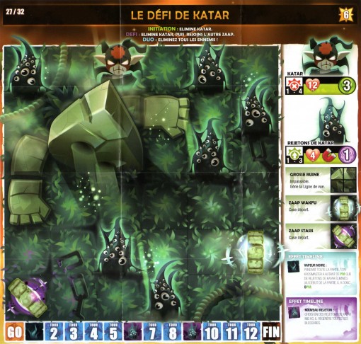 Plateau de jeu de Goultard - Krosmaster (Wakfu - Dofus)