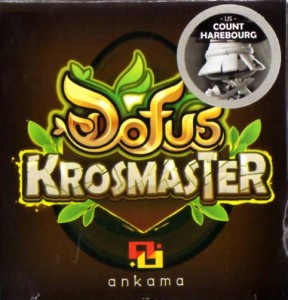 dessus du packaging du Comte Frigost - Krosmaster (Wakfu - Dofus)