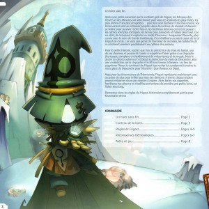 Page 2 du livret des règles de Krosmaster Arena - Frigost (Add-On)