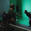 Les réalisateurs d'effets spéciaux testent des armes avant d'intégrer les FX sur le visiteur du futur