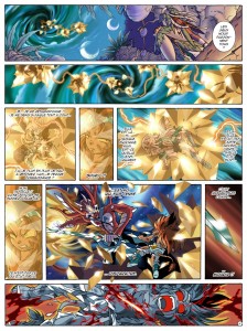 Page 4 du tome 16 des Légendaires