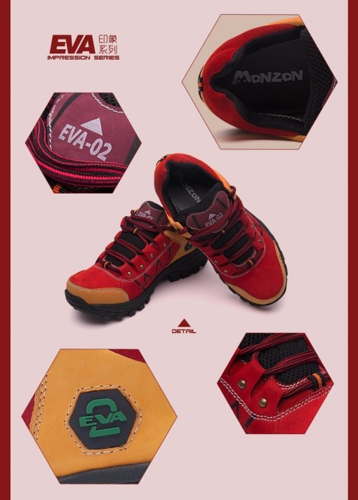 Evangelion EVA 02 TEST TYPE - Hiking Shoes