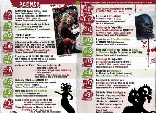 Programme Halloweeks au dernier bar