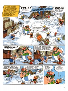 Page 1 de Astérix chez les Pictes