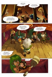 Page 1 du Tome 5 de Wakfu - Le Théâtre Maudit