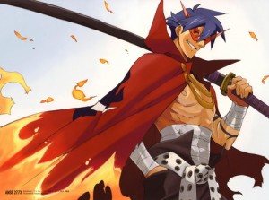 Kamina dans Gurren Lagann