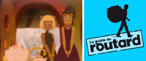 le Guide du Roublard, il s’agit d’une allusion au Guide du Routard.