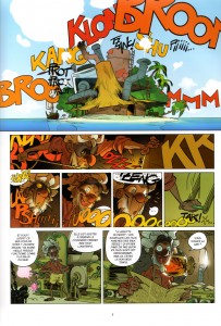 Page 1 de Tangomango - Tome 2 : La gazette du pirate (Wakfu)