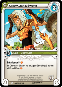 Chevalier Justice - Bôwort - Wakfu TCG